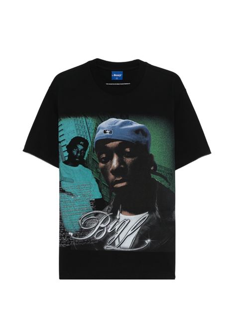 t-shirt ebonics uomo nera AWAKE NY | AWK-SP26-TS006BL